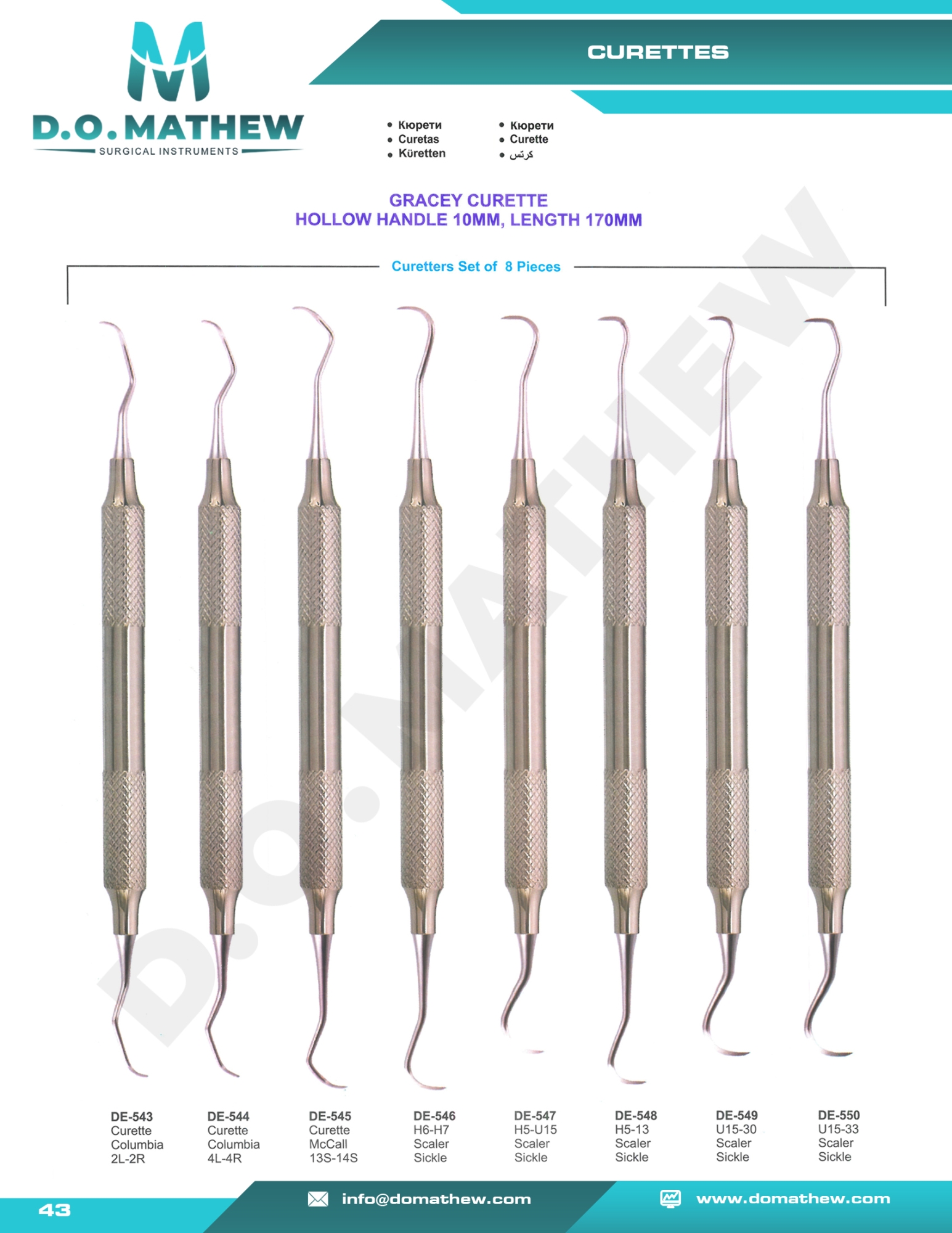  Diagnostic, Probes, Scalers, Filling & Laboratory Instruments
